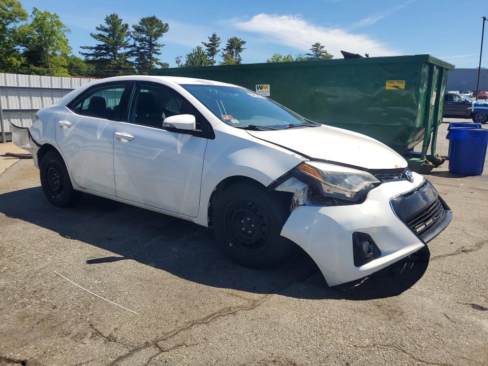 2015 Toyota Corolla VIN 5YFBURHE7FP346529 COPART salvage auction — REAR END, Ri - Salvage Certificate Of Title, sold $2,800 on 2026-07-30 (photo 4)
