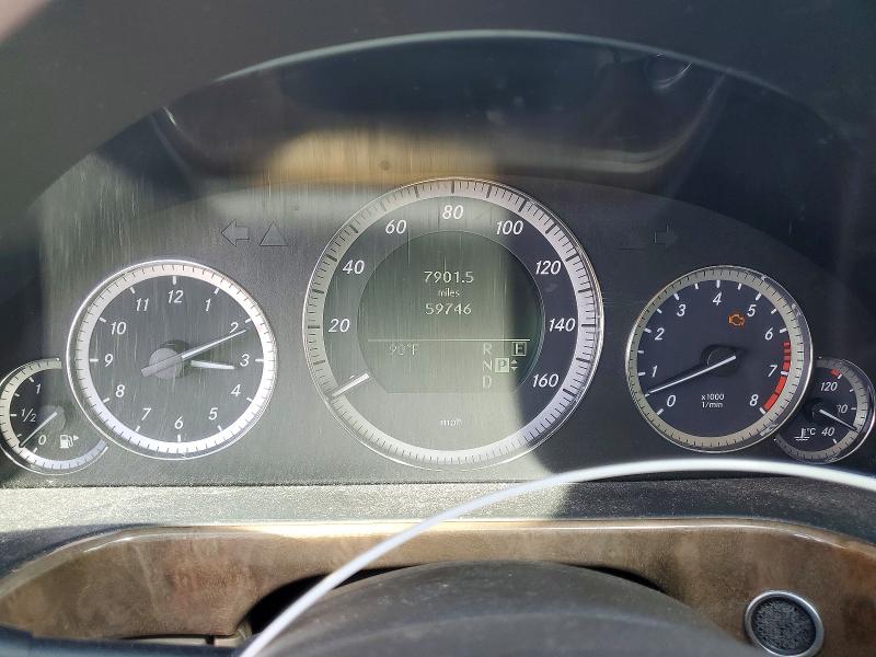 2011 Mercedes-benz E-klasse VIN WDDHF5GB7BA379829 COPART salvage auction — FRONT END, Hi - Certificate Of Salvage, sold $1,900 on 2026-08-10 (photo 9)