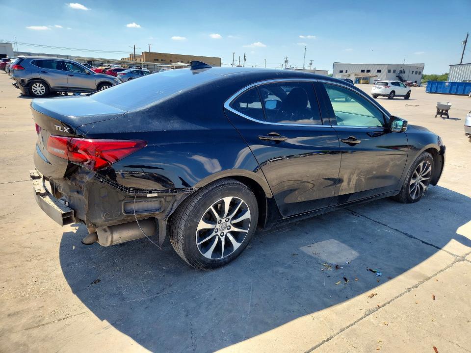 2015 Acura Tlx VIN 19UUB1F35FA027878 COPART salvage auction — REAR END, Tx - Salvage Vehicle Title, sold $1,150 on 2026-07-02 (photo 3)