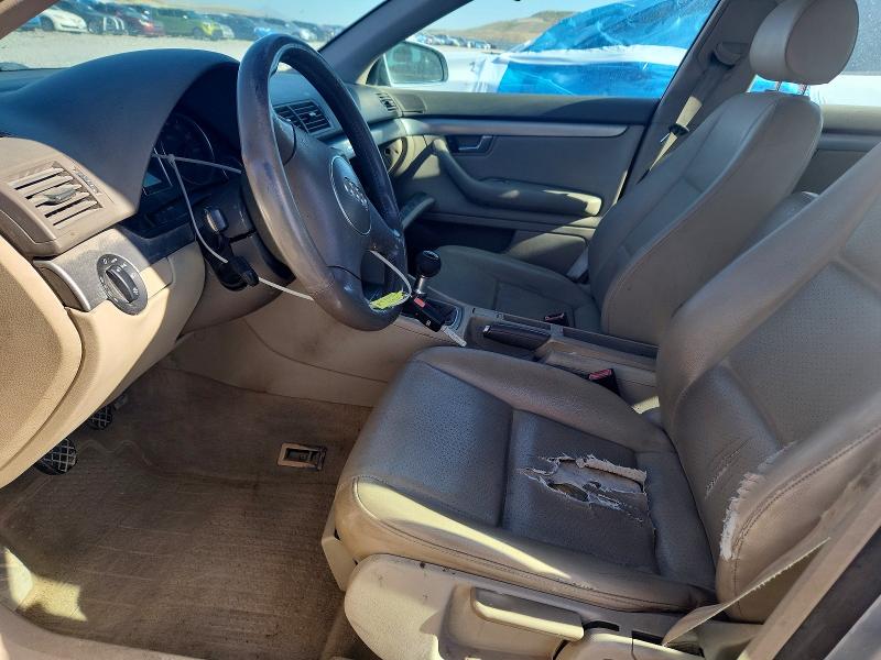 2002 Audi A4 VIN WAULC68E52A168282 COPART salvage auction — SIDE, Ut - Salvage Certificate, sold $150 on 2026-07-02 (photo 7)
