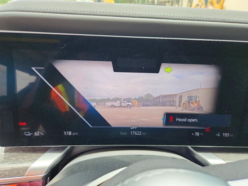 2023 BMW I7 VIN WBY53EJ05PCL62213 COPART salvage auction — FRONT END, Al - Cert Of Title-Salvage Title, sold $40,000 on 2026-07-29 (photo 9)