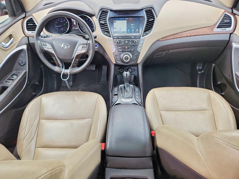 2017 Hyundai Santa fe VIN KM8SR4HF9HU216637 COPART salvage auction — FRONT END, Ky - Cert Of Title-Salvage, sold $5,800 on 2026-07-30 (photo 8)
