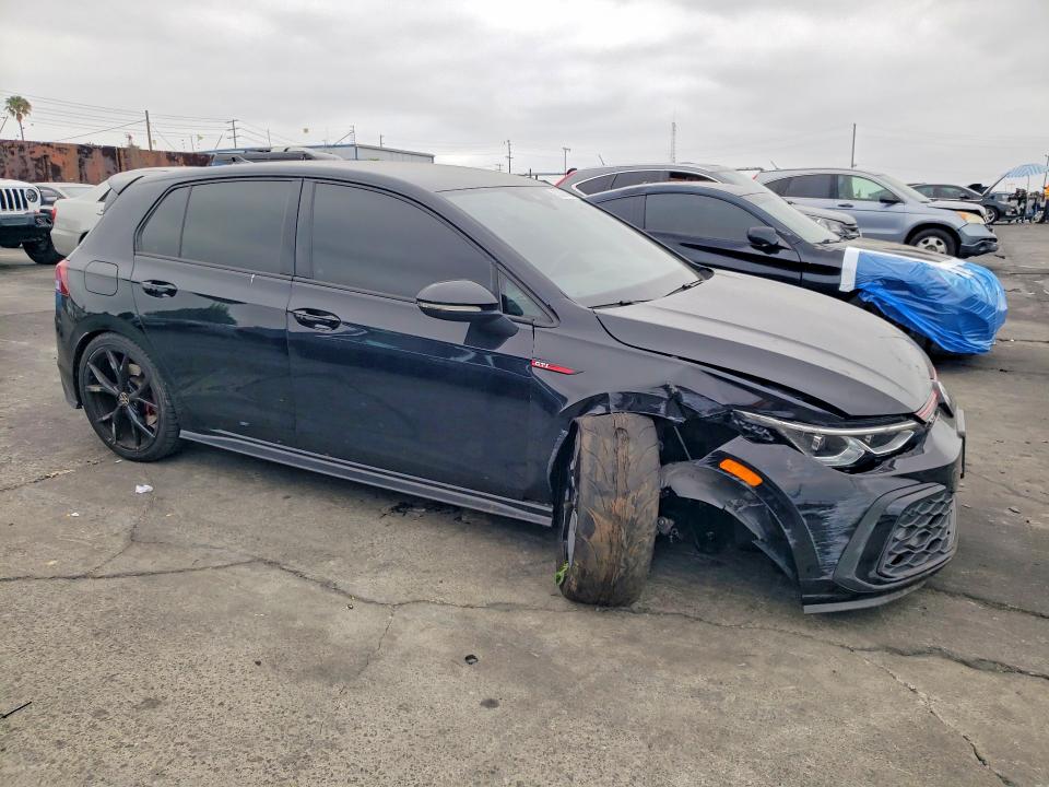 2024 Volkswagen Gti VIN WVWHA7CD9RW123717 COPART salvage auction — FRONT END, Ca - Salvage Certificate, sold $7,600 on 2026-07-08 (photo 4)