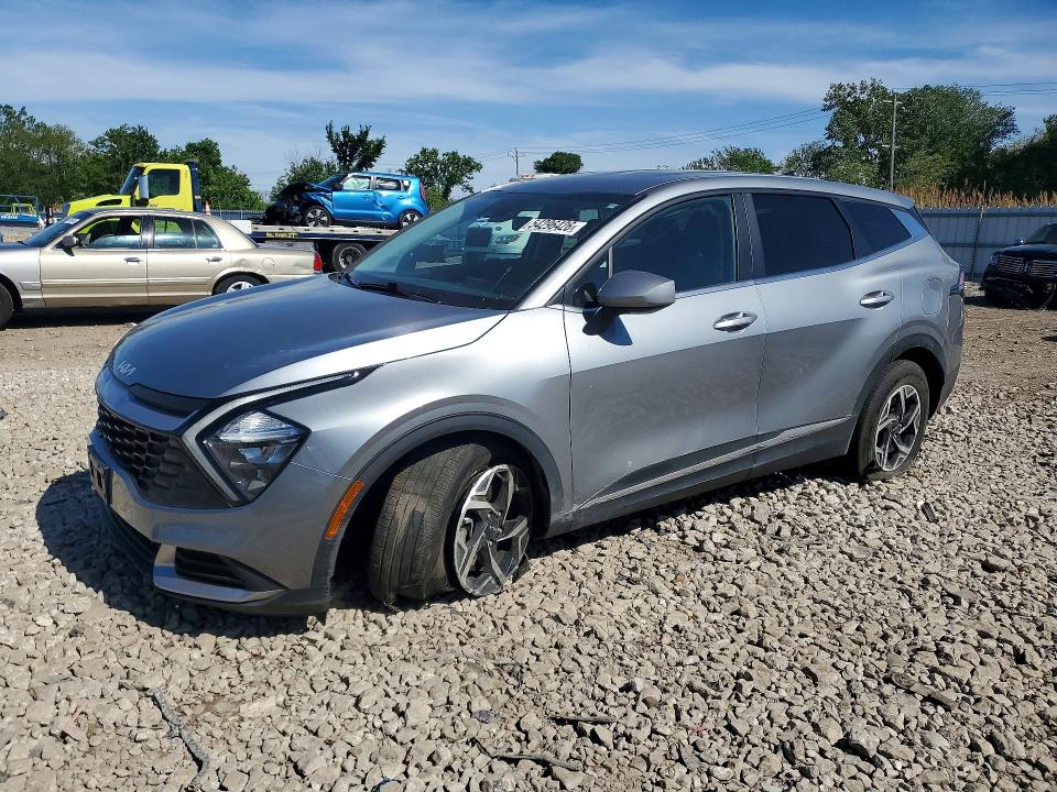 2023 Kia Sportage VIN KNDPU3AF0P7034920 COPART salvage auction — FRONT END, Il - Salvage Certificate, sold $6,800 on 2026-07-08 (photo 1)