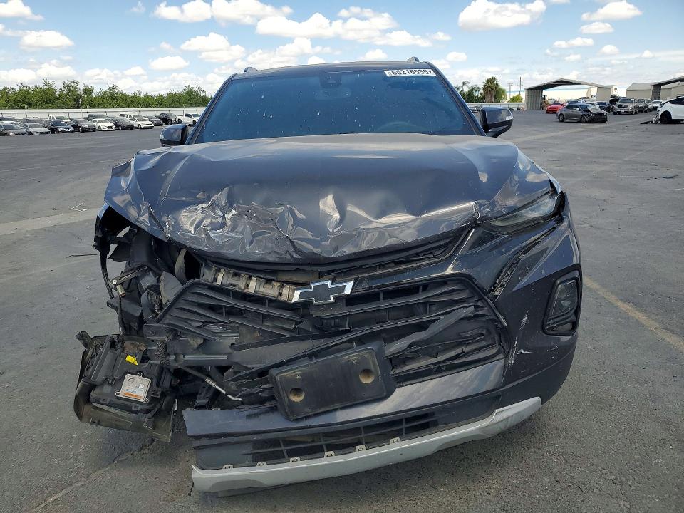 2021 Chevrolet Blazer VIN 3GNKBCRS6MS567389 COPART salvage auction — FRONT END, Ca - Salvage Certificate, sold $3,550 on 2026-07-30 (photo 5)