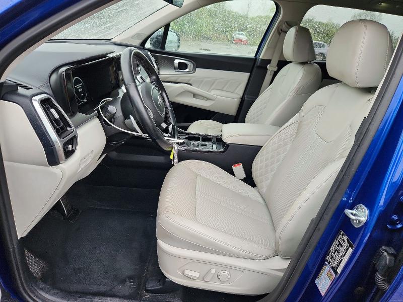 2021 Kia Sorento VIN 5XYRK4LF4MG047556 COPART salvage auction — HAIL, Oh - Cert Of Title-Salvage, sold $11,600 on 2026-07-09 (photo 7)