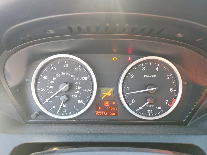 2008 BMW 6 series VIN WBAEB53548CX60072 COPART salvage auction — SIDE, Ca - Salvage Certificate, sold $2,100 on 2026-07-28 (photo 9)
