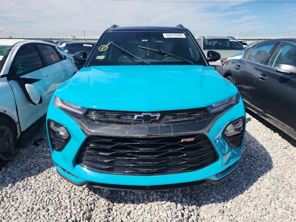 2021 Chevrolet Trailblazer VIN KL79MTSL1MB039725 COPART salvage auction — WATER/FLOOD, Tx - Salvage Title-Flood Damage, sold $225 on 2026-07-31 (photo 5)