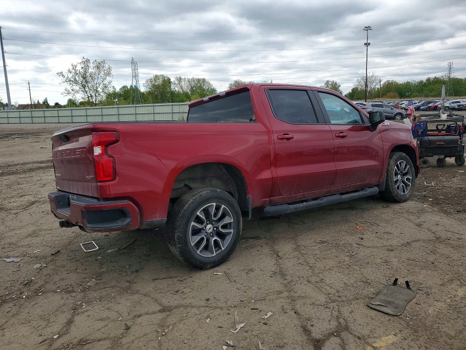 2021 Chevrolet Silverado VIN 3GCUYEED2MG433002 COPART salvage auction — FRONT END, MI - CERTIFICATE OF TITLE, sold $10,000 on 2026-07-31 (photo 3)