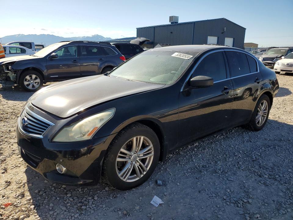 2012 Infiniti G37 VIN JN1CV6AR7CM679375 COPART salvage auction — REAR END, Ut - Salvage Certificate, sold $700 on 2026-07-02 (photo 1)