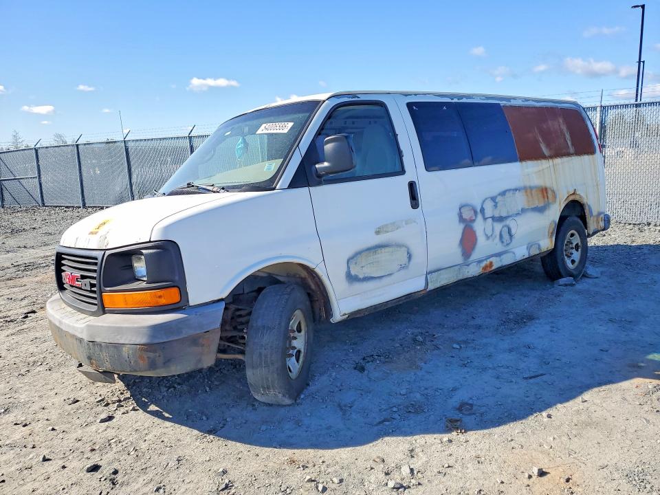 2008 Gmc Savana VIN 1GTHG39C881121751 COPART salvage auction — MECHANICAL, Ns - Cert Of Registration, sold $375 on 2026-07-09 (photo 1)