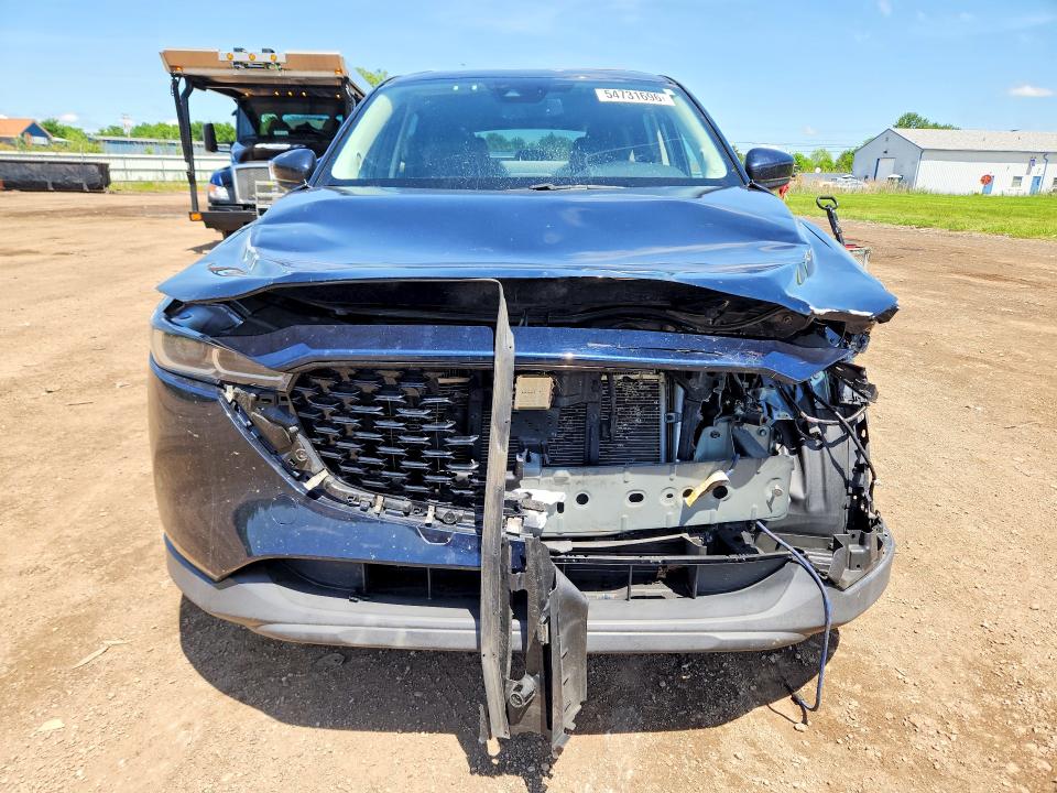 2022 Mazda VIN JM3KFBCMXN1554513 COPART salvage auction — FRONT END, OH - CERT OF TITLE-SALVAGE, sold $5,100 on 2026-07-02 (photo 5)