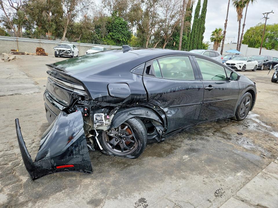 2026 Toyota Prius plug-in VIN JTDACACU1T3056855 COPART salvage auction — REAR END, CA - CERTIFICATE OF TITLE, sold $10,300 on 2026-07-21 (photo 3)