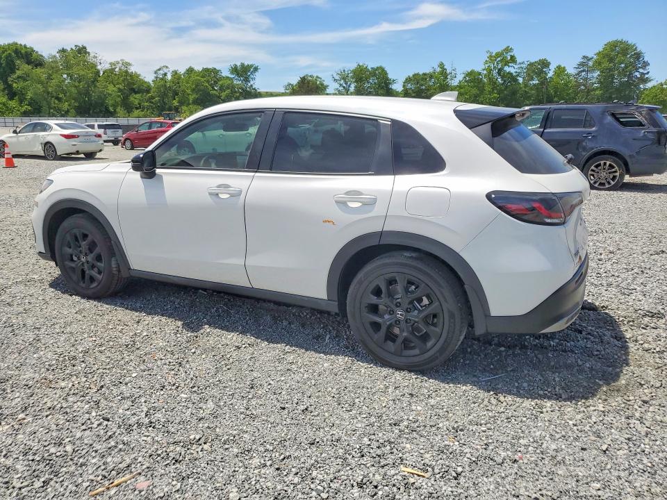 2025 Honda Hr-v VIN 3CZRZ1H54SM724447 COPART salvage auction — FRONT END, Sc - Cert Of Title-Salvage, sold $8,900 on 2026-07-27 (photo 2)