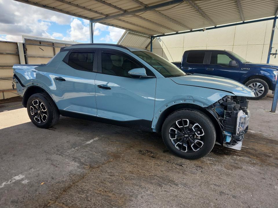 2024 Hyundai Santa cruz VIN 5NTJC4AEXRH096881 COPART salvage auction — FRONT END, Tx - Salvage Vehicle Title, sold $4,600 on 2026-07-17 (photo 4)