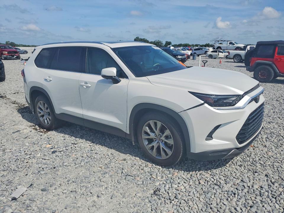 2024 Toyota Highlander VIN 5TDAAAB55RS063170 COPART salvage auction — FRONT END, Fl - Cert Of Title Slvg Rebuildable, sold $15,200 on 2026-07-28 (photo 4)