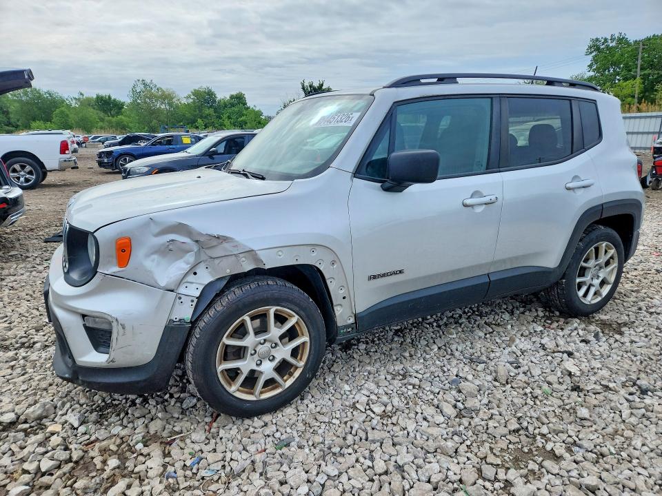 2020 Jeep Renegade VIN ZACNJAAB9LPL13570 COPART salvage auction — REAR END, Il - Salvage Certificate, sold $675 on 2026-07-17 (photo 1)