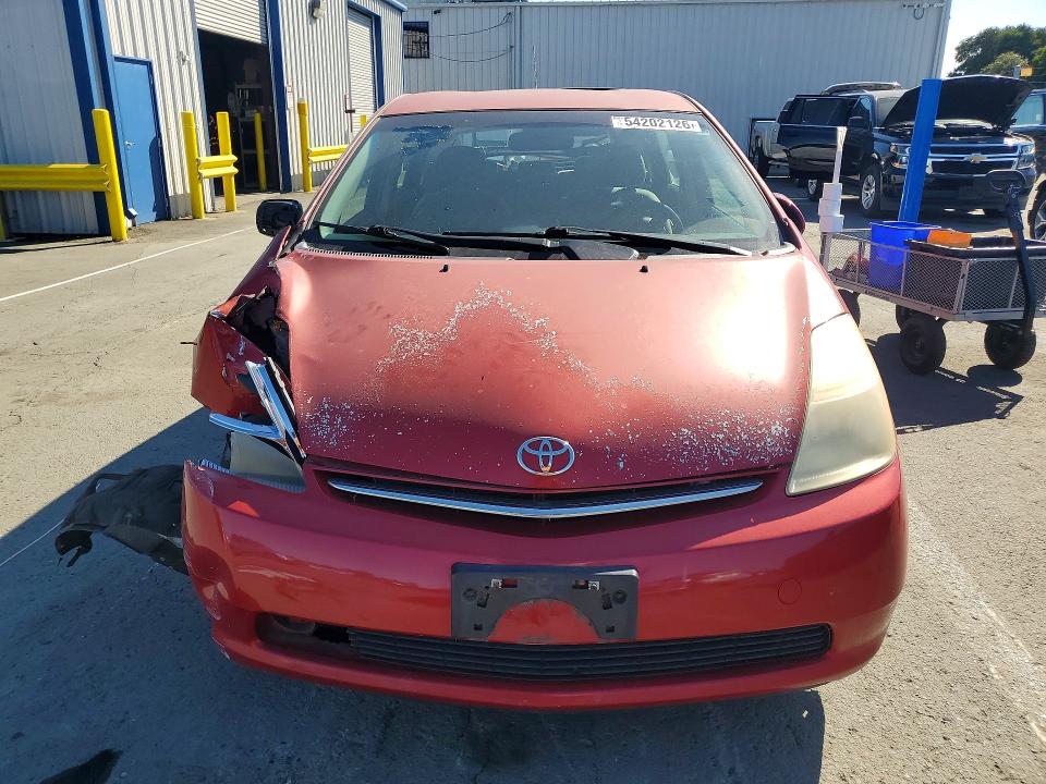 2007 Toyota Prius VIN JTDKB20U573280587 COPART salvage auction — FRONT END, Ca - Salvage Certificate, sold $425 on 2026-07-24 (photo 5)