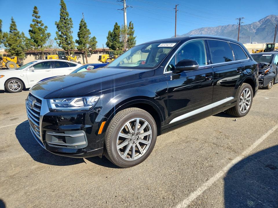 2019 Audi Q7 VIN WA1AHAF79KD015724 COPART salvage auction — MINOR DENT/SCRATCHES, Ca - Salvage Certificate, sold $1,150 on 2026-08-04 (photo 1)