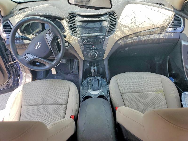 2018 Hyundai Santa fe VIN 5XYZUDLB6JG537550 COPART salvage auction — BURN, Nc - Salvage Certificate Of Title, sold $1,150 on 2026-07-08 (photo 8)