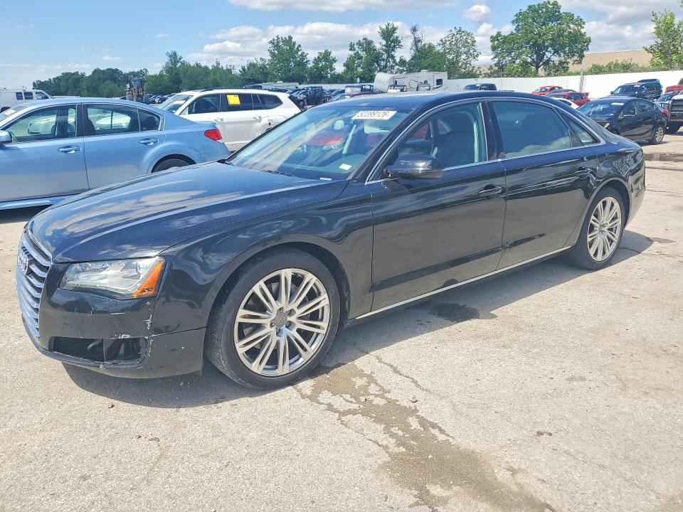 2013 Audi A8 VIN WAURGAFD9DN034088 COPART salvage auction — MINOR DENT/SCRATCHES, Mo - Salvage Certificate Of Title, sold $6,100 on 2026-07-24 (photo 1)