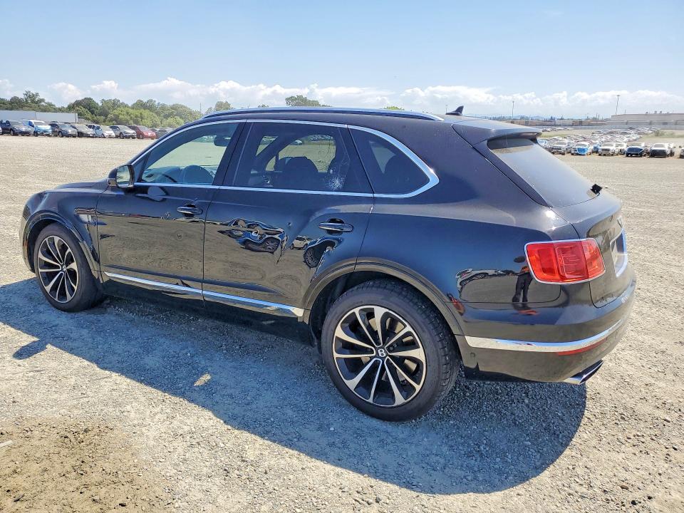 2017 Bentley Bentayga VIN SJAAC2ZV5HC016003 COPART salvage auction — VANDALISM, Ca - Salvage Certificate, sold $20,300 on 2026-07-02 (photo 2)