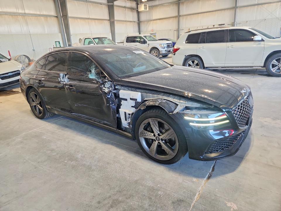 2023 Genesis G80 VIN KMTGB4SD1PU192243 COPART salvage auction — FRONT END, Ne - Cert Of Title-Salvage, sold $8,000 on 2026-07-21 (photo 4)