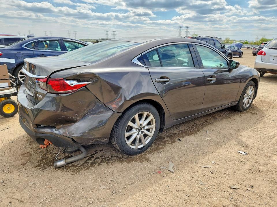 2016 Mazda VIN JM1GJ1U52G1461065 COPART salvage auction — REAR END, Il - Salvage Certificate, sold $1,250 on 2026-07-14 (photo 3)