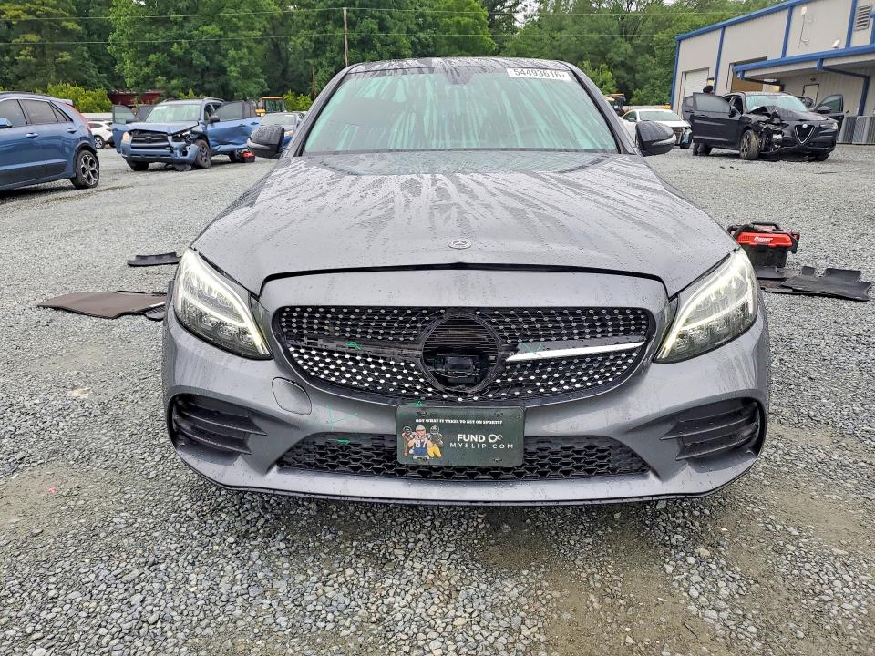 2021 Mercedes-benz C-klasse VIN W1KWF8EB4MR610640 COPART salvage auction — FRONT END, Nc - Salvage Certificate Of Title, sold $275 on 2026-07-30 (photo 5)