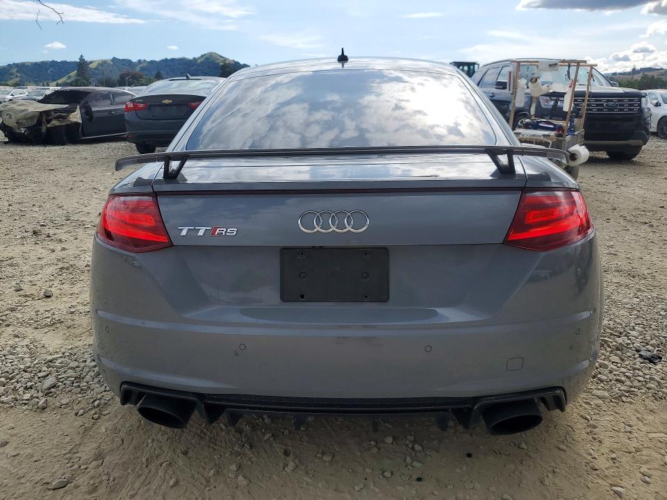 2018 Audi Tt rs VIN WUACSAFVXJ1900659 COPART salvage auction — UNDERCARRIAGE, Ca - Salvage Certificate, sold $12,000 on 2026-07-28 (photo 6)