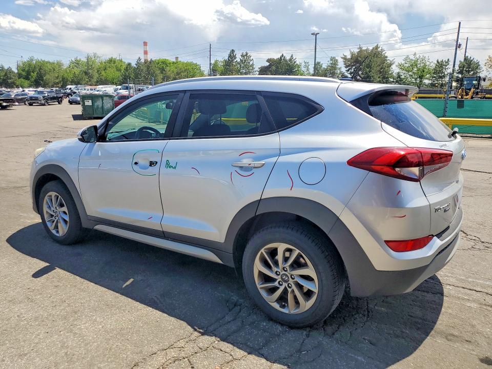 2017 Hyundai Tucson VIN KM8J3CA22HU320451 COPART salvage auction — MINOR DENT/SCRATCHES, Co - Certificate Of Title, sold $3,650 on 2026-07-09 (photo 2)