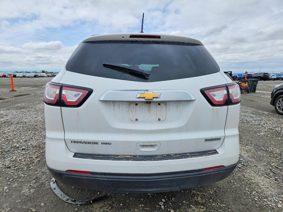 2017 Chevrolet Traverse VIN 1GNKVFKDXHJ301417 COPART salvage auction — FRONT END, NE - CERT OF TITLE-SALVAGE, sold $1,600 on 2026-07-02 (photo 6)