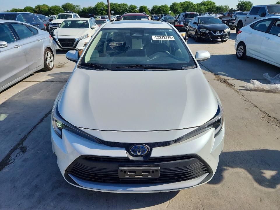 2025 Toyota VIN JTDBCMFE8SJ037594 COPART salvage auction — REAR END, Tx - Salvage Vehicle Title, sold $9,600 on 2026-07-09 (photo 5)