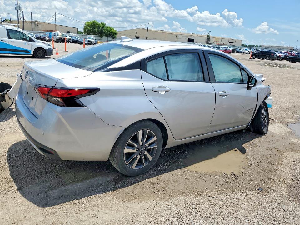 2025 Nissan Versa VIN 3N1CN8EV0SL839169 COPART salvage auction — FRONT END, Tx - Salvage Vehicle Title, sold $2,150 on 2026-07-09 (photo 3)