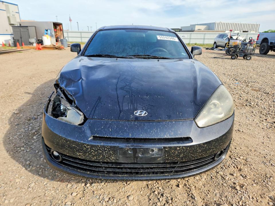 2007 Hyundai Tiburon VIN KMHHM66D27U251718 COPART salvage auction — FRONT END, Mn - Cert Of Title-Prior Salvage, sold $100 on 2026-07-06 (photo 5)