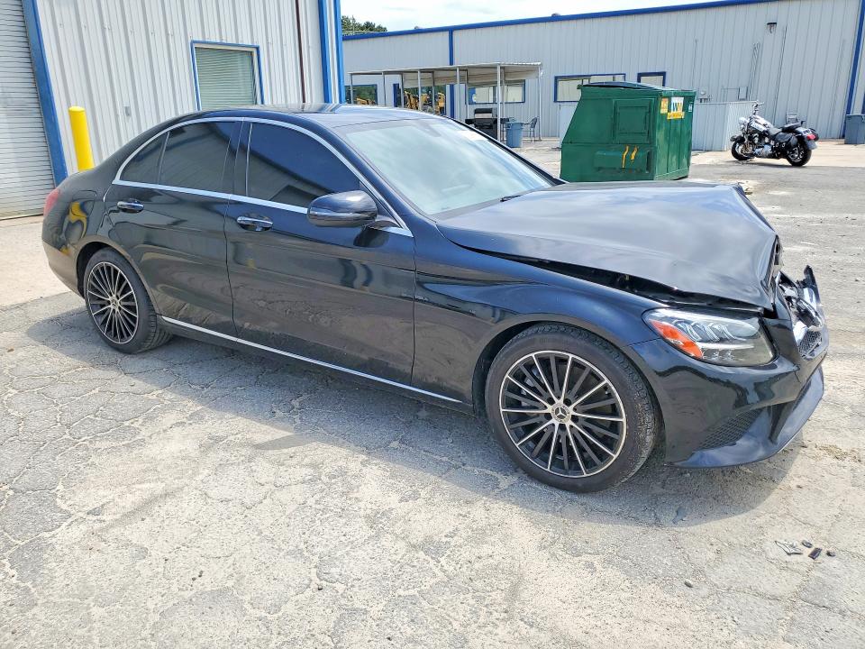2021 Mercedes-benz C-klasse VIN W1KWF8DBXMR648701 COPART salvage auction — FRONT END, Ar - Cert Of Title-Salvage, sold $60 on 2026-07-15 (photo 4)