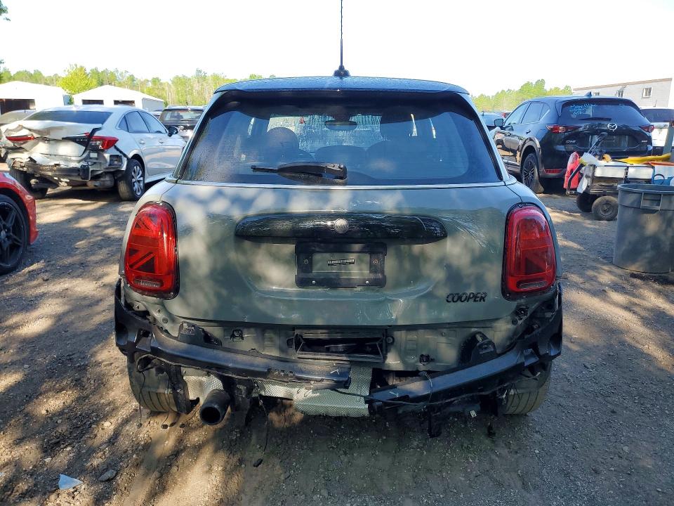 2022 Mini Cooper VIN WMW33DK06N2P74481 COPART salvage auction — REAR END, On - Permit Salvage, sold $8,400 on 2026-07-28 (photo 6)