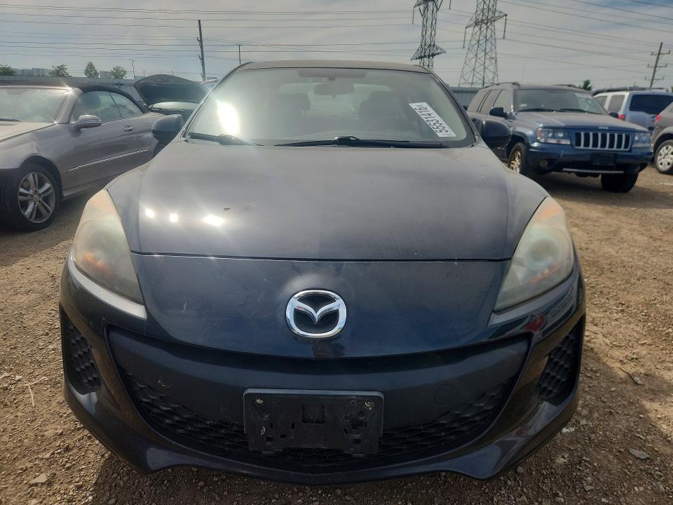 2013 Mazda 3 VIN JM1BL1U72D1826555 COPART salvage auction — SIDE, Il - Salvage Certificate, sold $800 on 2026-07-21 (photo 5)