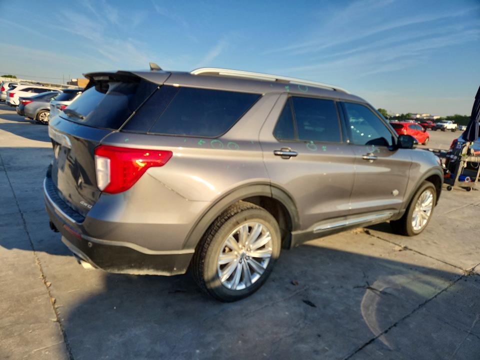 2022 Ford Explorer VIN 1FM5K8LC0NGA88692 COPART salvage auction — HAIL, TX - CERTIFICATE OF TITLE, sold $18,000 on 2026-07-09 (photo 3)