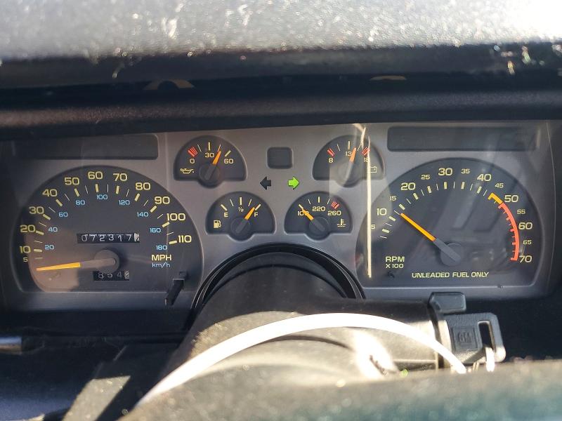1992 Chevrolet Camaro VIN 1G1FP33E0NL162935 COPART salvage auction — REAR END, Il - Salvage Certificate, sold $4,400 on 2026-07-03 (photo 9)