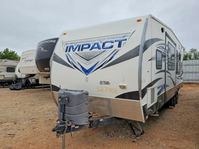 2014 Keystone Impact VIN 4YDT30025EF815009 COPART salvage auction — SIDE, OK - CERT OF TITLE-SALVAGE FLOOD, sold $2,350 on 2026-07-09 (photo 2)