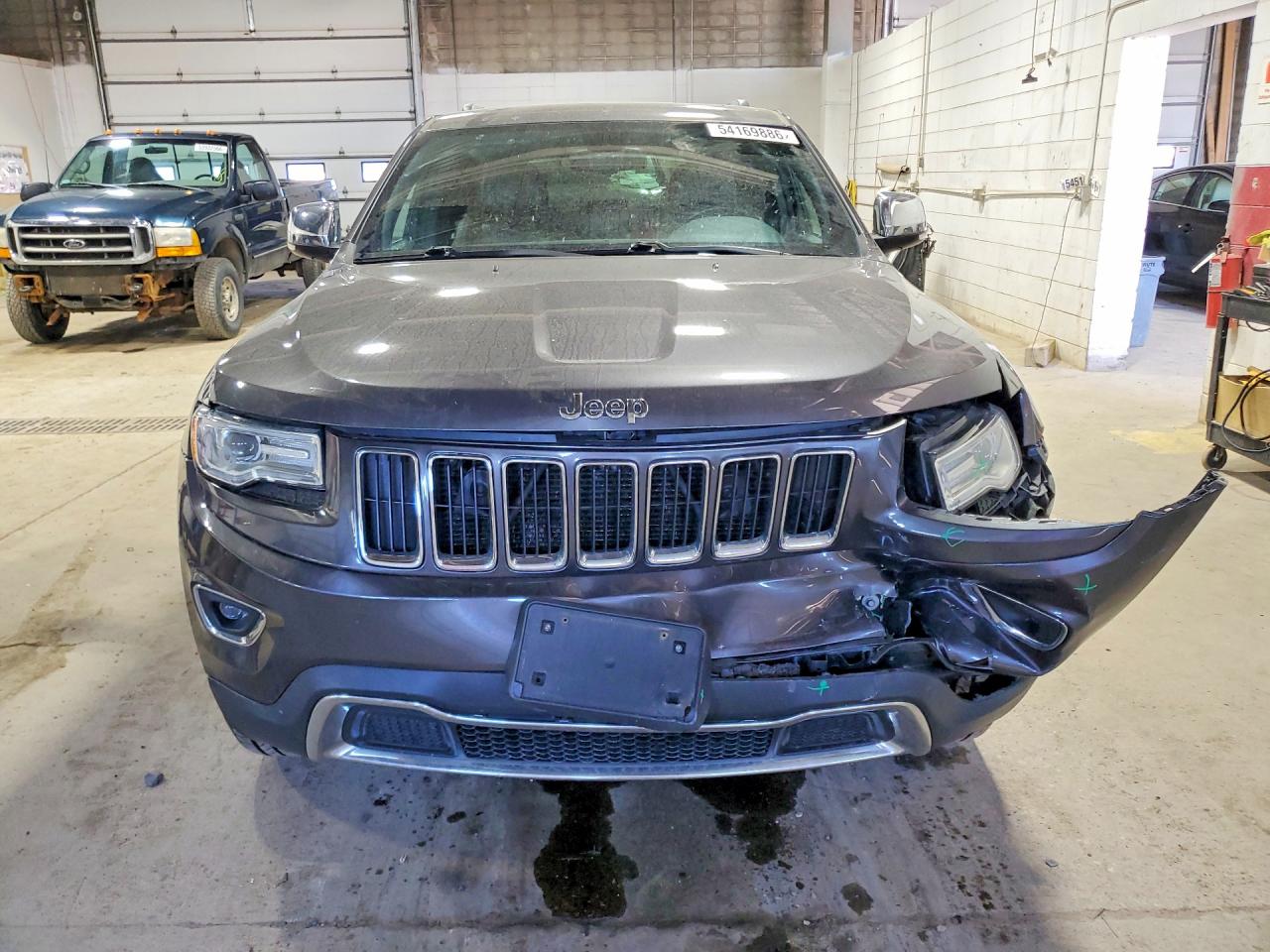 2015 Jeep Grand Cherokee VIN 1C4RJFBG9FC875330 COPART salvage auction — Front End, MN - CERT OF TITLE-SALVAGE, sold $3,450 on 2026-07-09 (photo 5)