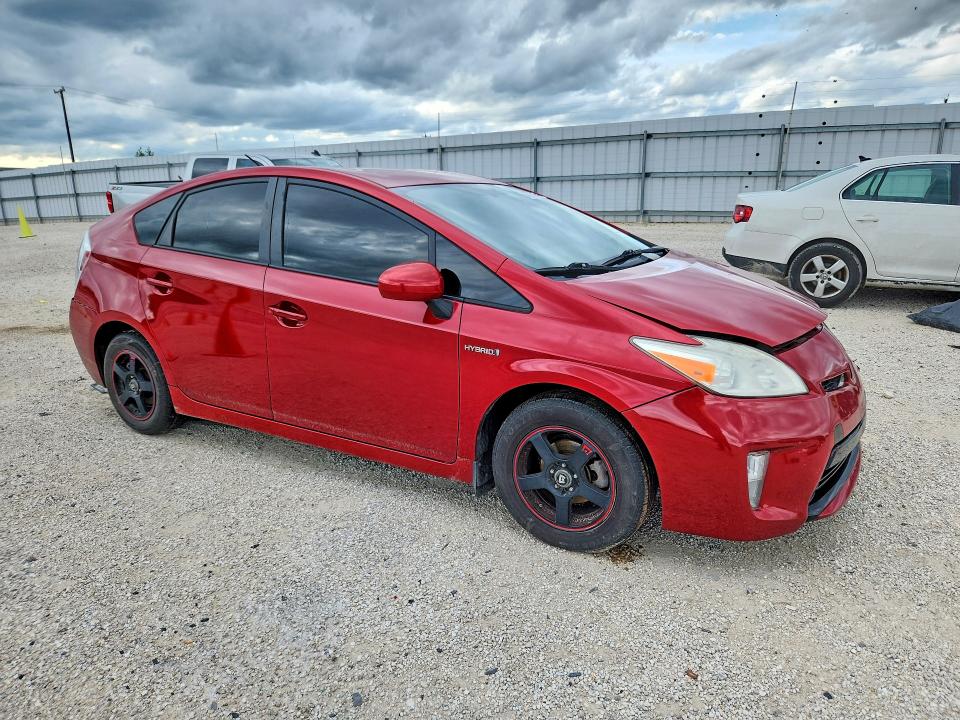 2012 Toyota Prius VIN JTDKN3DU6C5388593 COPART salvage auction — FRONT END, TX - SALVAGE VEHICLE TITLE, sold $950 on 2026-07-30 (photo 4)