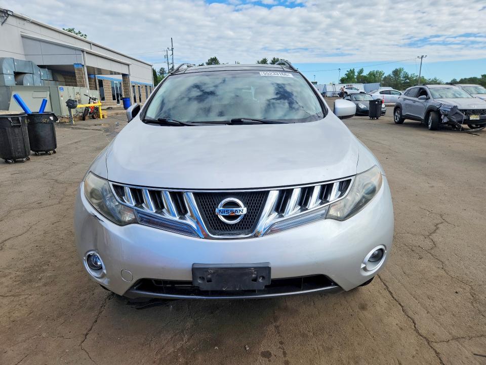 2009 Nissan Murano VIN JN8AZ18W99W210863 COPART salvage auction — SIDE, CT - CERT OF TITLE-SALVAGE, sold $475 on 2026-07-14 (photo 5)