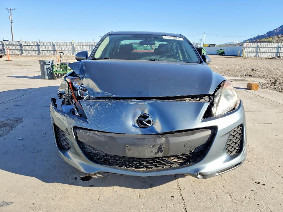 2012 Mazda 3 VIN JM1BL1V88C1693371 COPART salvage auction — FRONT END, Ut - Salvage Certificate, sold $350 on 2026-07-27 (photo 5)