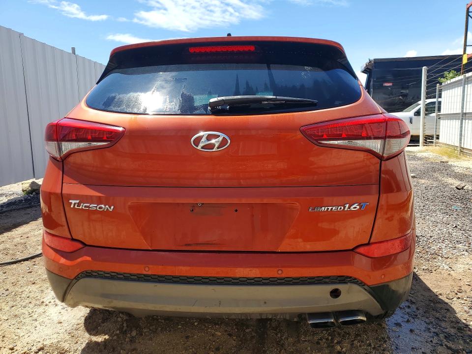 2016 Hyundai Tucson VIN KM8J33A2XGU089815 COPART salvage auction — MECHANICAL, Hi - Cert Of Title-Repossession, sold $1 on 2026-07-20 (photo 6)