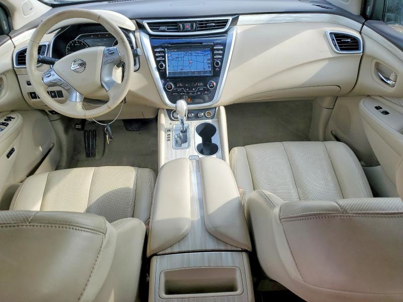 2015 Nissan Murano VIN 5N1AZ2MH3FN282213 COPART salvage auction — FRONT END, Il - Salvage Certificate, sold $2,250 on 2026-07-03 (photo 8)