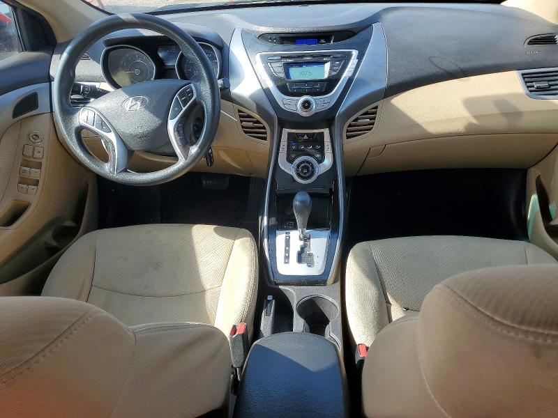 2011 Hyundai Elantra VIN KMHDH4AE3BU108910 COPART salvage auction — FRONT END, Il - Salvage Certificate, sold $425 on 2026-07-29 (photo 8)