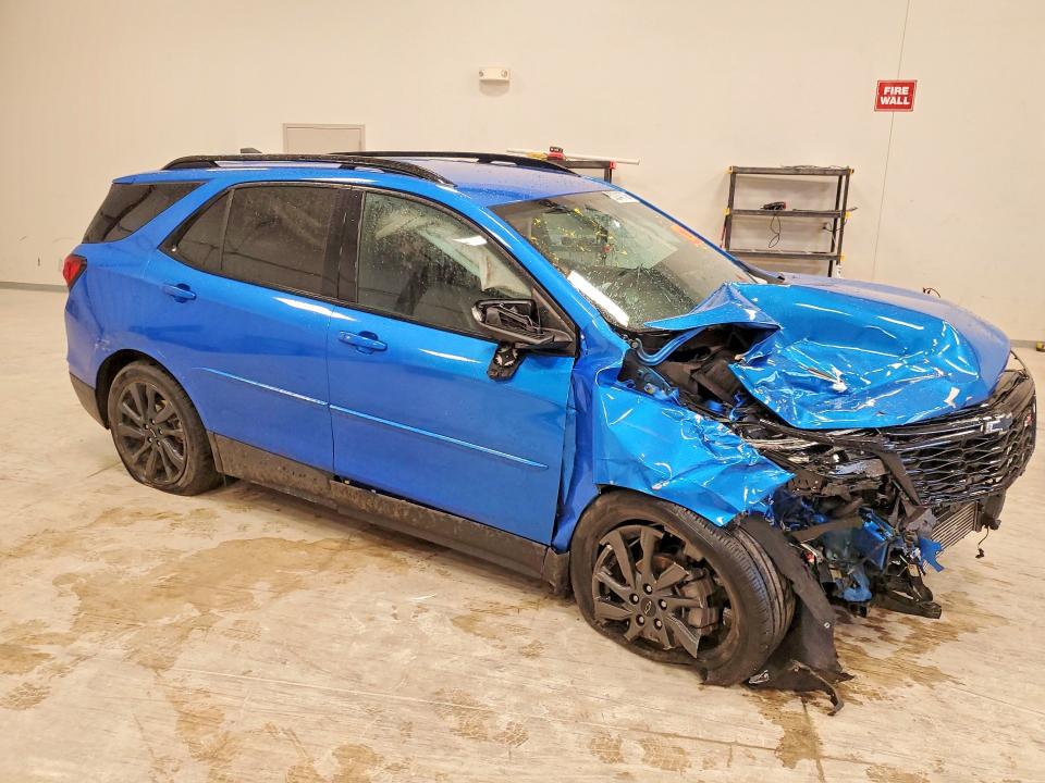 2024 Chevrolet Equinox VIN 3GNAXMEG5RS127580 COPART salvage auction — FRONT END, Tx - Salvage Vehicle Title, sold $3,200 on 2026-07-09 (photo 4)