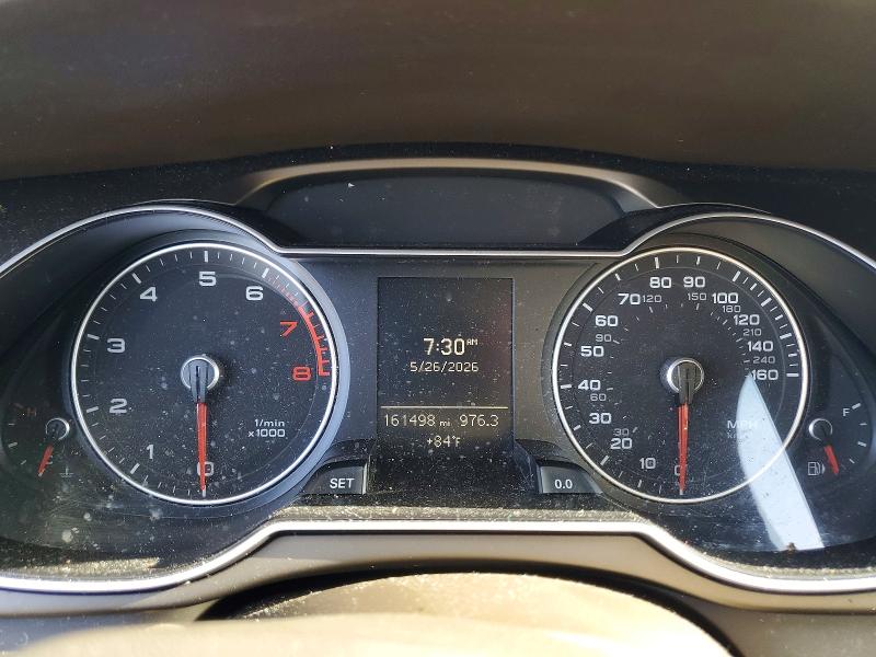 2013 Audi A4 VIN WAUAFAFL2DN025482 COPART salvage auction — REAR END, Mt - Certificate Of Title, sold $450 on 2026-07-31 (photo 9)